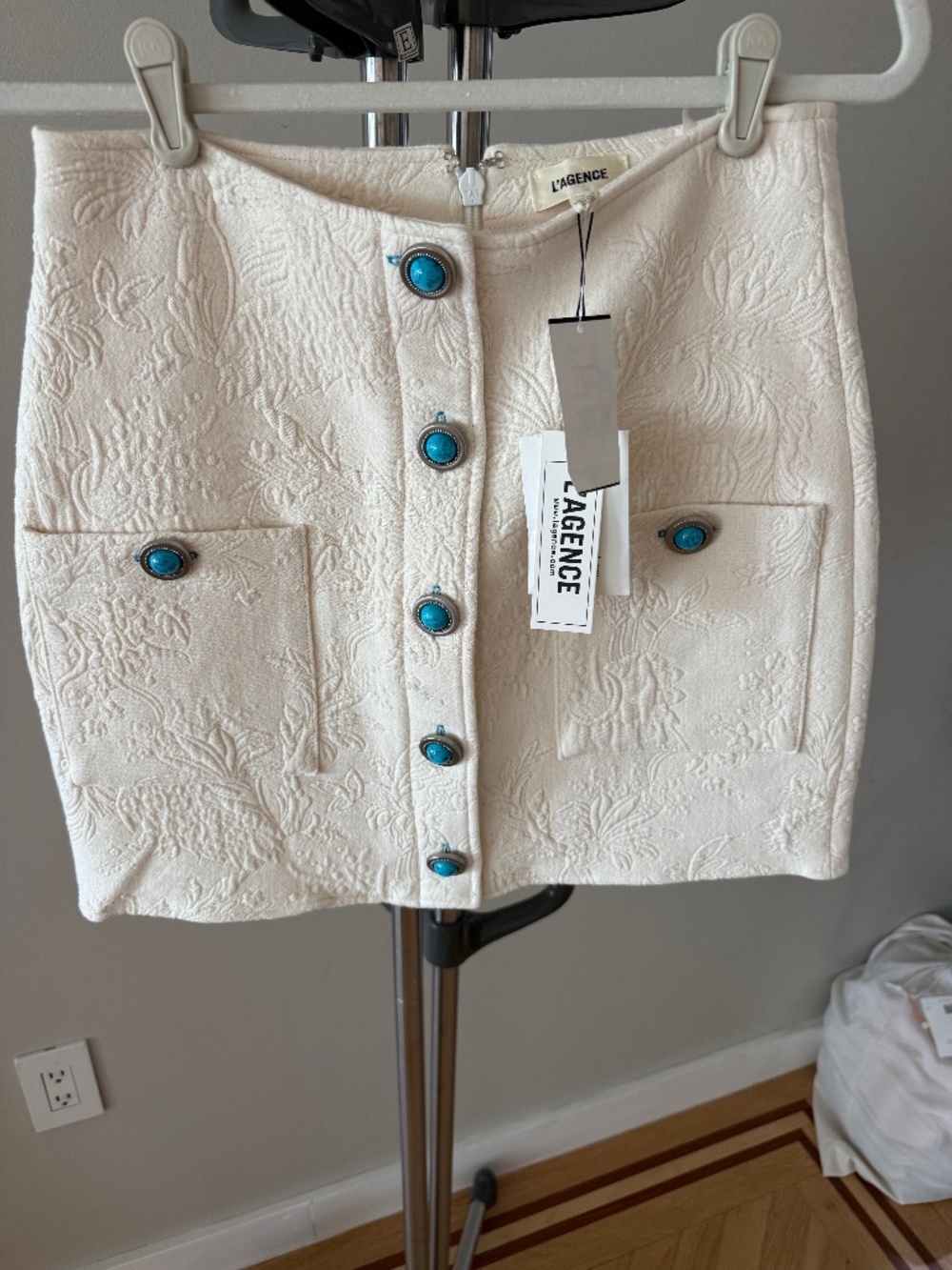 NWT L'AGENCE Truman Mini Skirt size 4